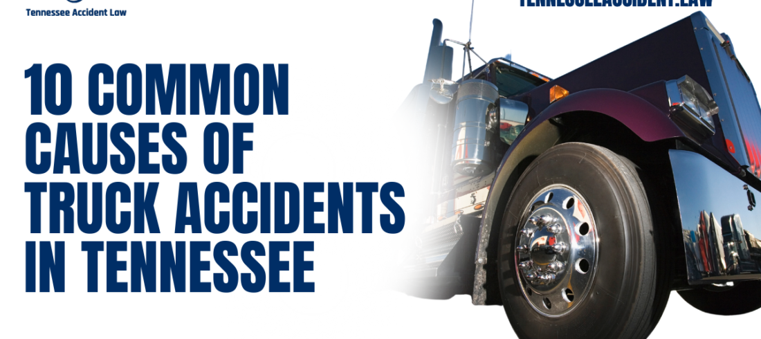 10 Common Causes of Truck Accidents in Tennessee Truck accidents in Tennessee can lead to devastating consequences, including severe injuries and fatalities. Understanding the common causes of truck accidents in Tennessee is crucial for drivers, trucking companies, and victims. At Tennessee Accident Law, we are committed to helping victims of truck accidents secure justice and compensation. Below, we delve into the most frequent causes of these catastrophic events, providing insights to protect yourself on the road.