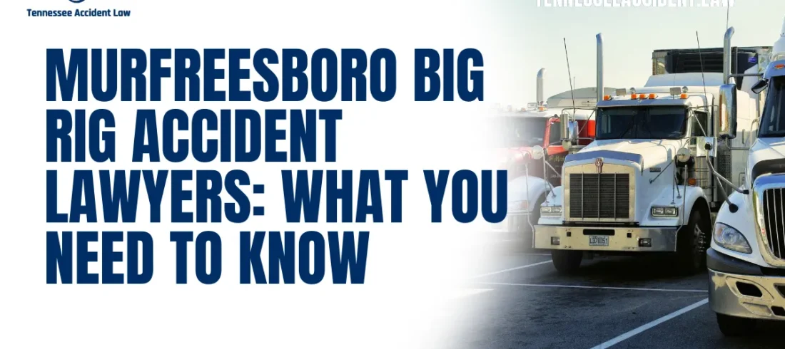 Murfreesboro Big Rig Accident Lawyers What You Need to Know