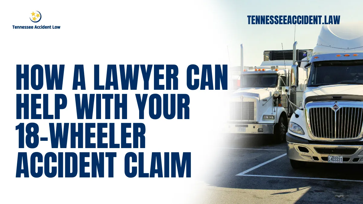When involved in an 18-wheeler truck accident, the aftermath can be devastating. The sheer size and weight of these massive vehicles often lead to catastrophic consequences for those involved in the collision. If you or a loved one has been injured in such an accident, it is crucial to have a skilled lawyer for 18-wheeler truck accident claims by your side to ensure you receive the compensation you deserve. At Tennessee Accident Law, we have years of experience representing victims of truck accidents and fighting for their rights in the face of corporate and insurance giants. This article will outline how a lawyer can assist you in navigating the complexities of an 18-wheeler accident claim and help you secure the compensation you need to recover.