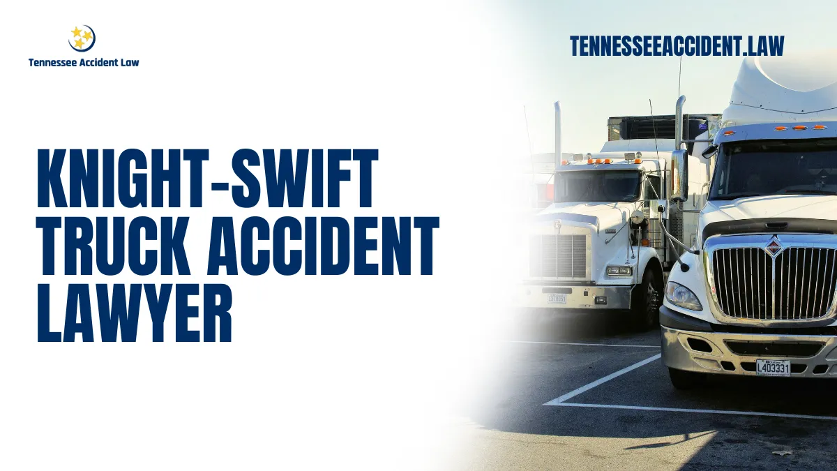 If you've been involved in an accident with a Knight-Swift truck, you may be entitled to compensation for your injuries and damages. Knight-Swift is one of the largest freight carriers in the United States, and accidents involving their vehicles can lead to severe injuries or even fatalities. At Tennessee Accident Law, we understand the complexities of truck accident cases and are committed to fighting for your rights. Our experienced Knight-Swift truck accident lawyers are here to guide you through the legal process and secure the compensation you deserve.