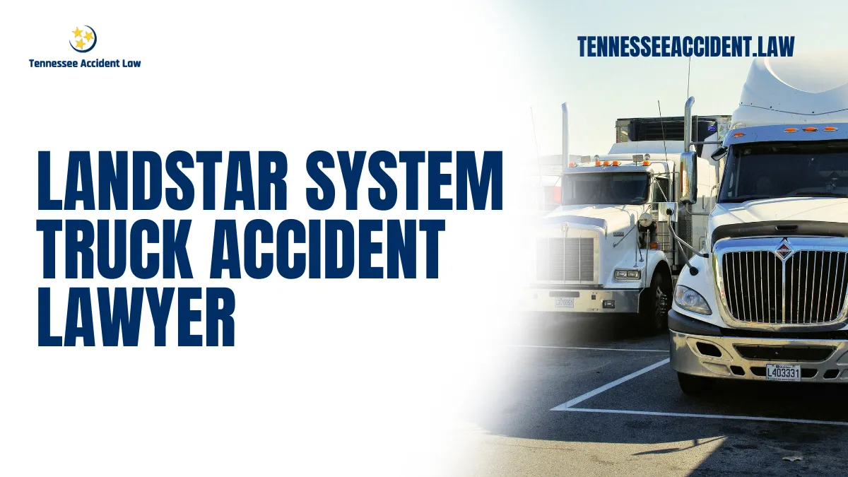 If you've been involved in a Landstar System truck accident, you understand the severity and complexity of such incidents. These accidents often involve large commercial trucks, which can lead to significant injuries, property damage, and even fatalities. If you're seeking legal representation after a Landstar System truck accident, it's essential to have a skilled attorney who understands the intricacies of truck accident law and can fight for your rights. Tennessee Accident Law has the experience and dedication necessary to help you navigate the legal process and secure the compensation you deserve.