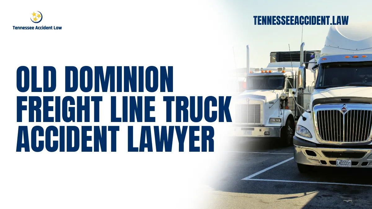 Truck accidents involving large carriers like Old Dominion Freight Line can be devastating. If you or a loved one has been involved in a Old Dominion Freight Line truck accident, it is essential to consult with an experienced Old Dominion Freight Line truck accident lawyer. At Tennessee Accident Law, our team of dedicated attorneys understands the complexities involved in these cases and is committed to helping victims secure the compensation they deserve.