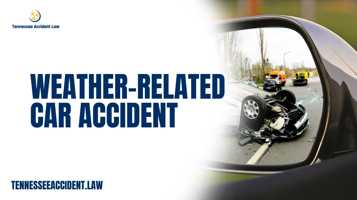 If you have been involved in a weather-related car accident in Tennessee, you need a trusted legal professional to protect your rights and ensure you receive the compensation you deserve. Tennessee Accident Law is here to offer you expert legal counsel and aggressive representation, helping you navigate the complexities of weather-related accidents. Our skilled Tennessee weather-related car accident lawyers are committed to fighting for your best interests. Whether it’s icy roads, torrential rain, or sudden storms, weather can be a significant factor in causing accidents, and we are prepared to assist you.