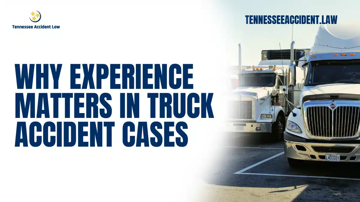 If you've been involved in a truck accident, the legal complexities and challenges that lie ahead can be overwhelming. Truck accidents often involve serious injuries, complicated investigations, and high-stakes claims against large companies and insurance providers. In these cases, hiring an experienced truck accident lawyer is not just beneficial—it's essential. At Tennessee Accident Law, we specialize in helping victims of truck accidents navigate these intricate cases, ensuring they receive the compensation they deserve.