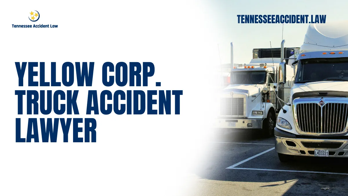 When involved in an accident with a Yellow Corp. truck, it's critical to seek legal representation from an experienced Yellow Corp. truck accident lawyer. Accidents involving large commercial trucks can be life-altering, causing significant physical, emotional, and financial burdens. At Tennessee Accident Law, we specialize in advocating for victims of truck accidents, ensuring they receive the compensation they deserve for their injuries, lost wages, and pain and suffering.