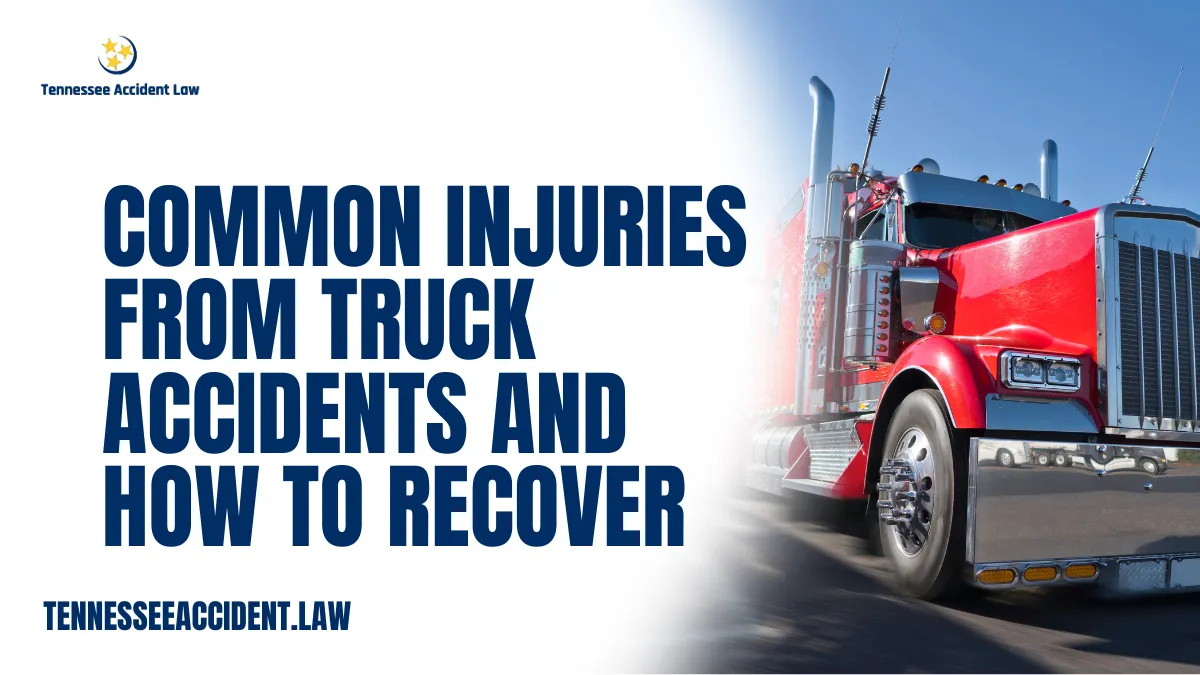 Truck accidents are among the most devastating incidents on the roadways, often leading to catastrophic injuries that change victims' lives forever. At Tennessee Accident Law, we understand the severe impact truck accident injuries can have on individuals and their families. Our experienced team is dedicated to helping victims recover the compensation they deserve after a serious collision with a commercial truck.