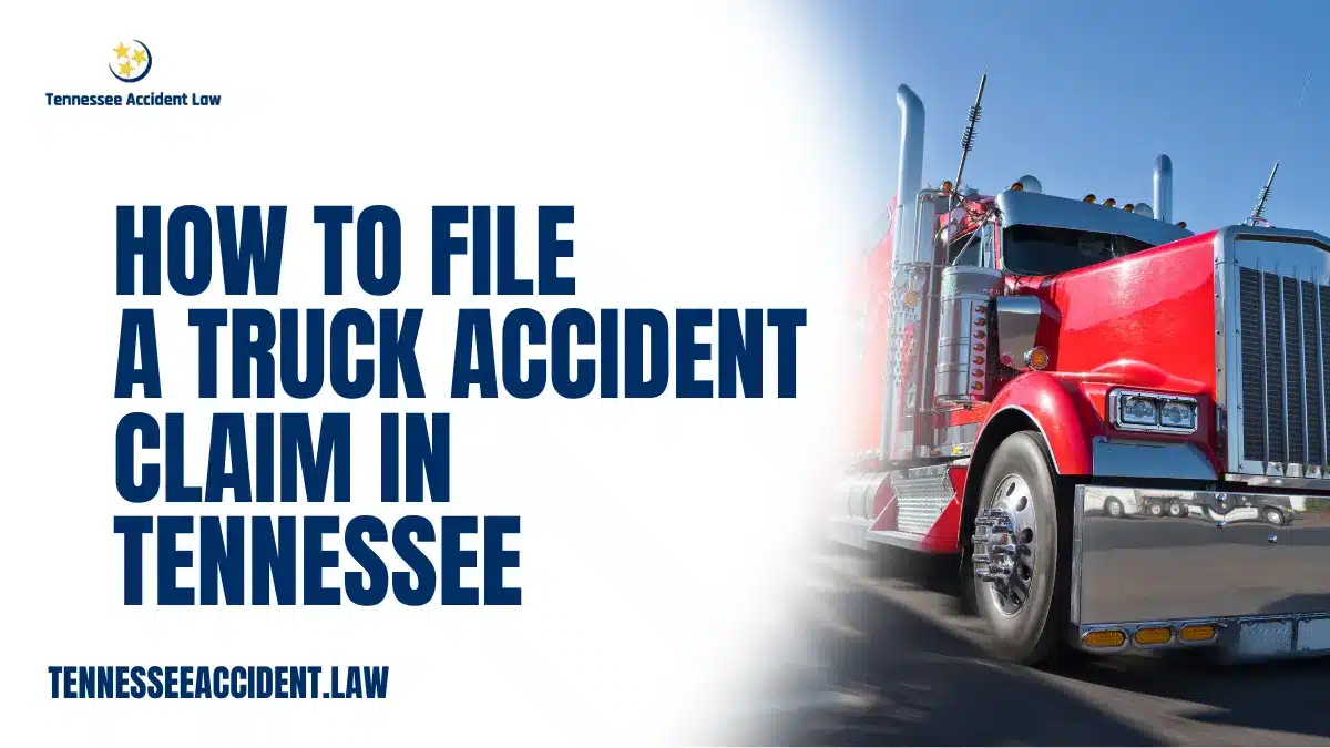 Filing a truck accident claim Tennessee can be overwhelming, but at Tennessee Accident Law, we guide our clients through every step of the process. If you or a loved one has been involved in a truck accident, it is essential to understand your rights and the procedures necessary to pursue the compensation you deserve. Below, we provide a comprehensive guide to help you file your claim effectively and maximize your recovery.