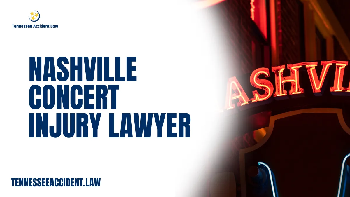 Concerts in Nashville are exciting, lively events that bring people together to enjoy incredible music, great performances, and unforgettable memories. However, while they are meant to be fun, accidents can happen, and injuries can occur. Whether it's due to overcrowding, negligence, or unsafe conditions at the venue, injuries sustained at concerts can be serious. If you've been injured at a concert in Nashville, you need an experienced Nashville concert injury lawyer to help you seek the compensation you deserve. At Tennessee Accident Law, we specialize in personal injury cases, and our skilled attorneys are ready to fight for your rights.