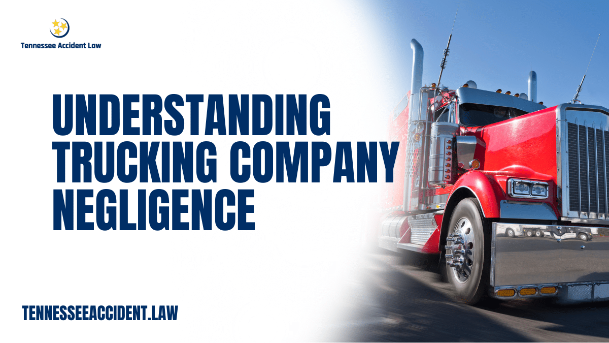 When catastrophic accidents occur involving commercial trucks, trucking company negligence is often a critical factor. At Tennessee Accident Law, we are committed to helping injury victims hold negligent trucking companies accountable. If you or a loved one has been harmed due to trucking company negligence, understanding your rights and the legal intricacies involved is essential.