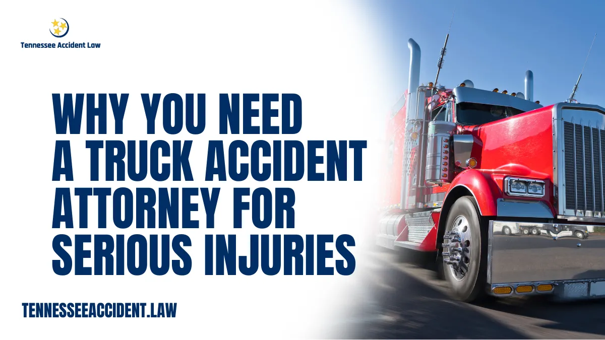 When catastrophic truck accidents occur, the victims often face overwhelming challenges, from dealing with extensive medical bills to navigating the complexities of insurance claims and lawsuits. If you or a loved one has suffered serious injuries due to a truck accident, having a dedicated truck accident attorney for serious injuries is essential. At Tennessee Accident Law, we understand the difficulties that come with these types of cases, and we are committed to helping you achieve the compensation you deserve.
