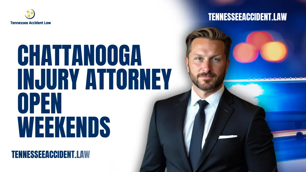 When accidents happen, they don’t wait for business hours. Neither do we. At Tennessee Accident Law, we know that life is unpredictable—and so are personal injury emergencies. That’s why we’re proud to be your trusted Chattanooga injury attorney open weekends. If you or a loved one has been injured, you deserve immediate legal guidance, no matter the day. We’re here to help when others are closed.