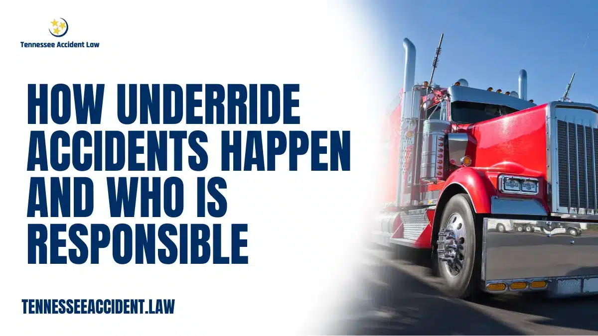 A truck underride accident lawyer knows all too well the devastating consequences of underride crashes. These catastrophic collisions occur when a smaller vehicle, typically a passenger car, slides underneath the rear or side of a large commercial truck or trailer. The impact often results in severe injuries or fatalities due to the lack of adequate protection and the vulnerability of the smaller vehicle’s occupants. At Tennessee Accident Law, we specialize in representing victims and families affected by these tragedies, holding negligent parties accountable and fighting to secure just compensation.