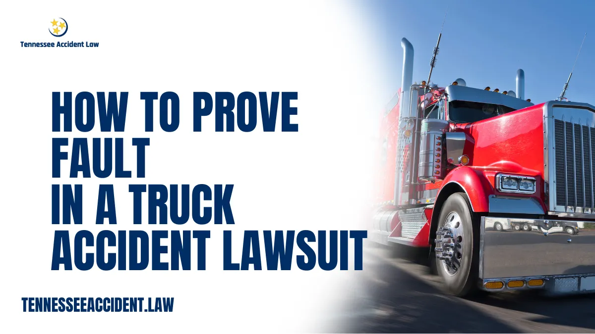 When involved in a truck accident, proving fault is crucial to securing compensation. Truck accidents often result in severe injuries and significant property damage, making the stakes incredibly high. If you or a loved one has been injured in a truck accident, knowing how to prove fault in a truck accident lawsuit is essential. At Tennessee Accident Law, we are dedicated to helping victims of truck accidents navigate the complexities of these cases and pursue the compensation they deserve. This guide will provide a comprehensive look at the process of proving fault in a truck accident lawsuit.