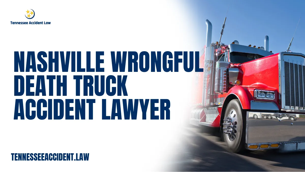 When tragedy strikes on Tennessee’s highways, few events are more devastating than the sudden loss of a loved one due to a truck accident. At Tennessee Accident Law, we stand ready to represent grieving families with compassion, dedication, and a relentless pursuit of justice. If you’re searching for a Nashville wrongful death truck accident lawyer, our firm is here to help you hold negligent parties accountable and secure the compensation you deserve.