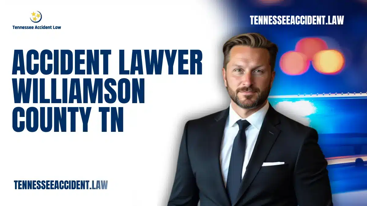 When tragedy strikes and you or a loved one suffers injuries due to another’s negligence, choosing the right accident lawyer in Williamson County TN is a decision that can impact your entire future. At Tennessee Accident Law, we have built our reputation on winning complex, high-stakes accident cases and ensuring that injury victims receive the compensation they are rightfully owed. If you've been hurt in a car crash, truck accident, motorcycle collision, pedestrian incident, or any form of personal injury in Williamson County, our experienced legal team is here to help.