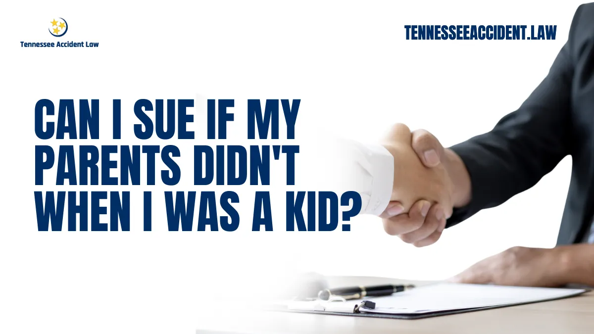 If you suffered harm, abuse, neglect, or a serious injury as a child, and your parents didn’t pursue legal action at the time, you might be wondering: Can I still sue now as an adult? The answer depends on various factors, including Tennessee law, the type of injury, and how long it’s been since you turned 18. At Tennessee Accident Law, we are here to help you pursue the justice you deserve.