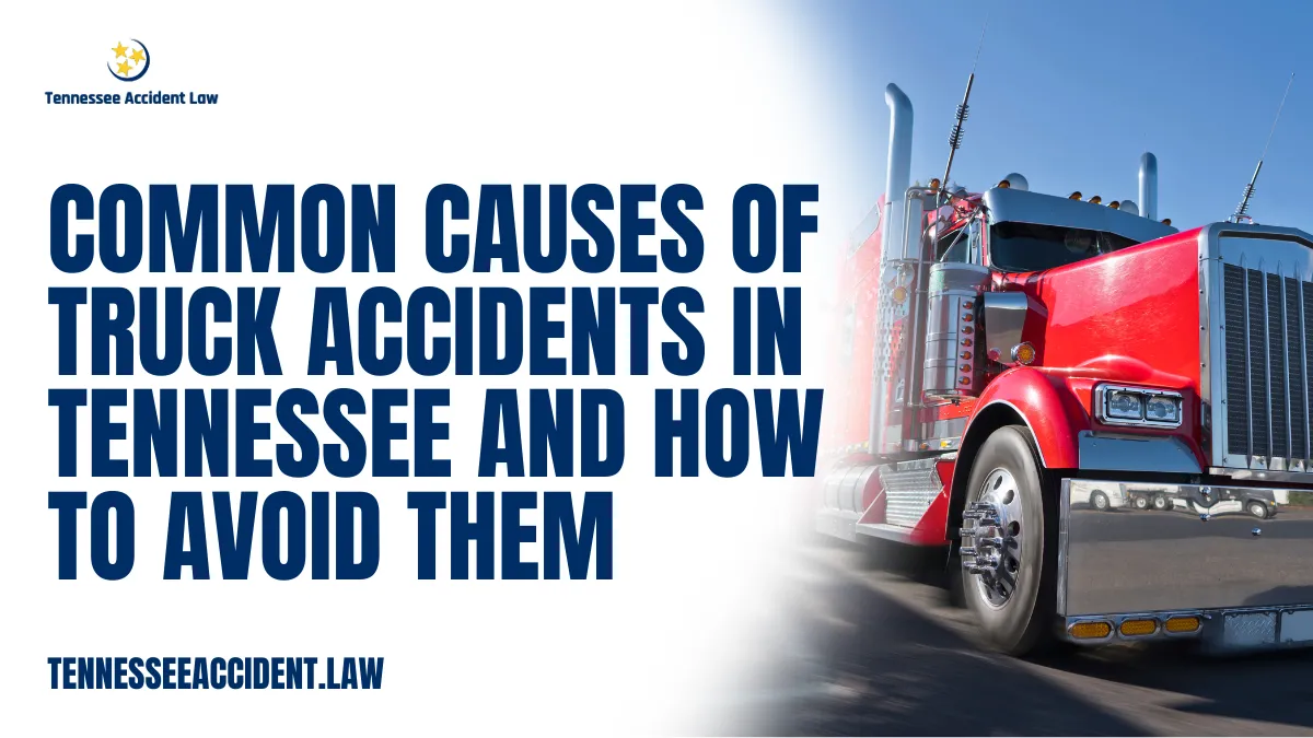 Truck accidents in Tennessee often result in devastating injuries and costly damages. Knowing the common causes of these accidents is key to prevention and protecting yourself on the road.