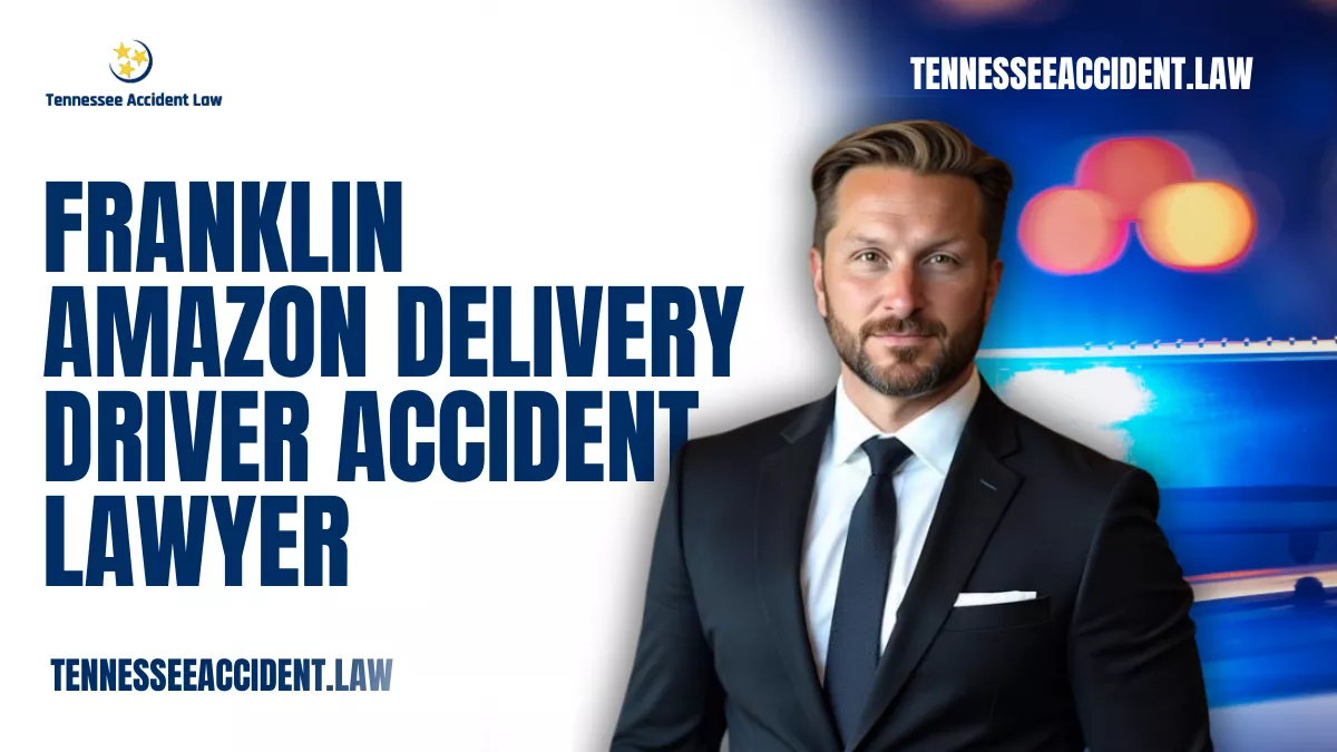 If you or a loved one has been injured in an accident while working as an Amazon delivery driver in Franklin, having a dedicated and experienced Franklin Amazon delivery driver accident lawyer on your side is essential. At Tennessee Accident Law, we specialize in representing delivery drivers who suffer injuries on the job, providing aggressive legal advocacy to help you secure the compensation you deserve. Amazon delivery accidents often involve complex liability and insurance issues — which is why having an attorney who knows these cases inside and out is critical to protecting your rights.