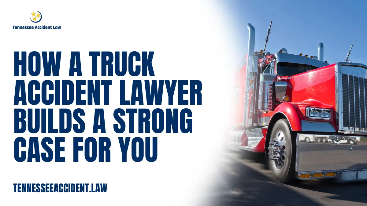 When facing the aftermath of a serious truck accident, building a truck accident case that secures maximum compensation requires expertise, meticulous preparation, and strategic legal action. At Tennessee Accident Law, we understand the complexities unique to truck accidents and dedicate ourselves to fighting for victims’ rights against powerful trucking companies and insurers. Below is an in-depth exploration of how a truck accident lawyer builds a strong case for you, ensuring every element of your claim is thoroughly developed to deliver justice.