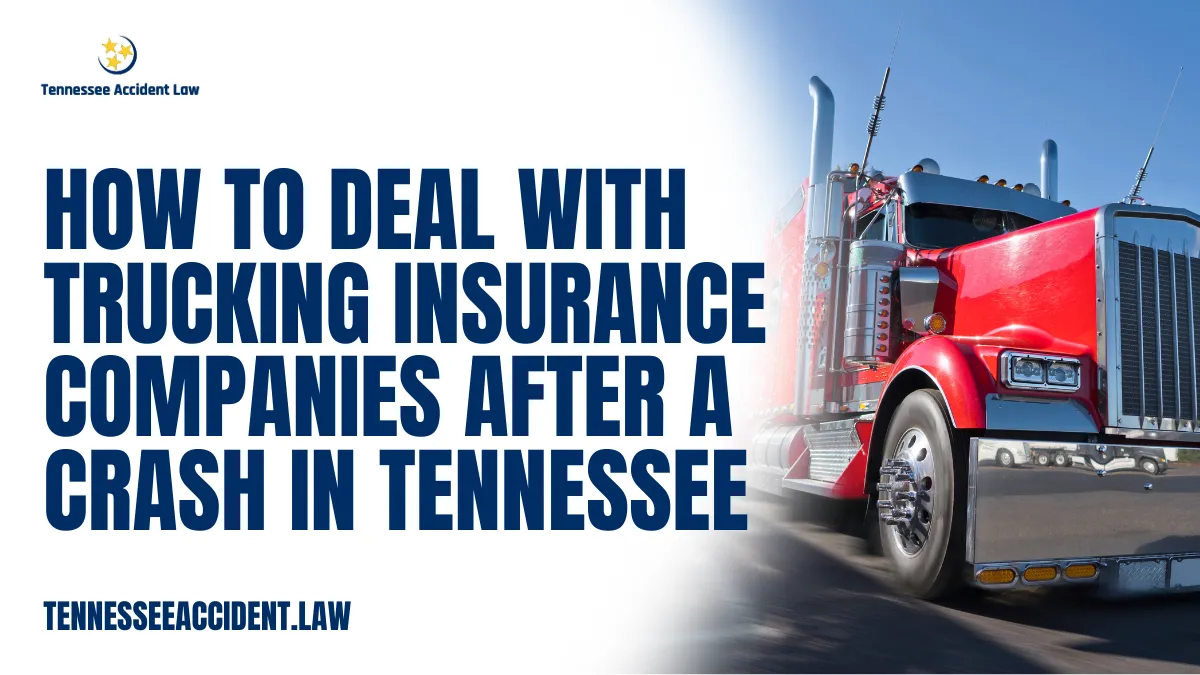 After a truck accident, you're likely to hear from an insurance adjuster within days—sometimes within hours. While they may sound helpful or friendly, their job is to protect the insurance company’s bottom line—not your recovery. At Tennessee Accident Law, we know firsthand how trucking insurance companies use aggressive tactics to delay, diminish, or deny claims. If you’ve been injured in a truck accident, it’s crucial to know what you’re up against.