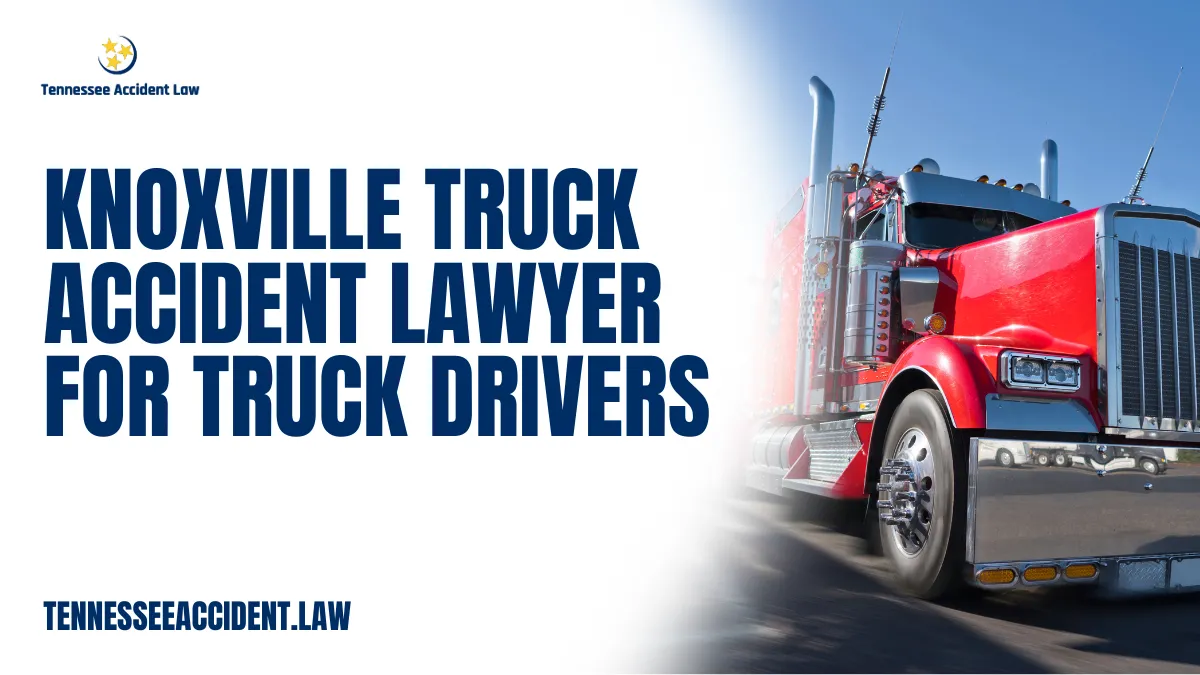 When a truck driver suffers injuries in a collision, the consequences can be life-altering. Between mounting medical bills, lost wages, and dealing with insurance companies or negligent trucking firms, recovering from an accident is an uphill battle. At Tennessee Accident Law, we provide experienced, aggressive representation for injured commercial drivers. If you’re searching for a dedicated Knoxville truck accident lawyer for truck drivers, your path to justice and rightful compensation starts here.