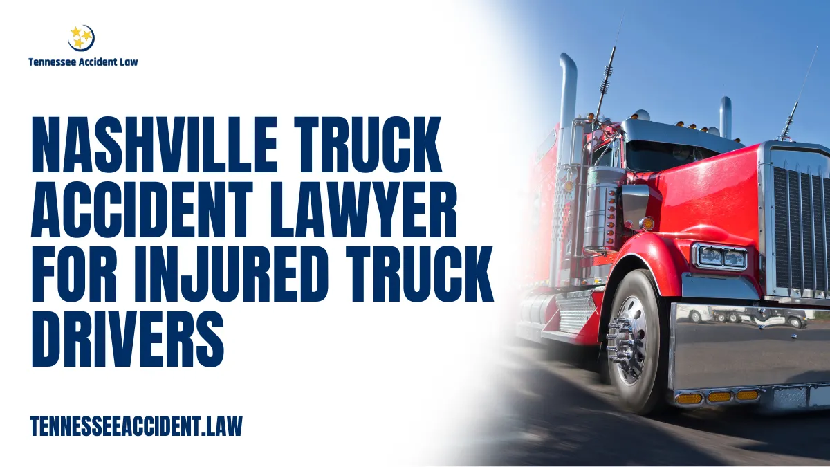 When truck drivers are injured on the job, the consequences can be life-altering—physically, emotionally, and financially. At Tennessee Accident Law, we focus on protecting the rights of truck drivers who have been seriously hurt in crashes across Tennessee. If you are looking for a Nashville truck accident lawyer for truck drivers, we are here to help you pursue the compensation you rightfully deserve.