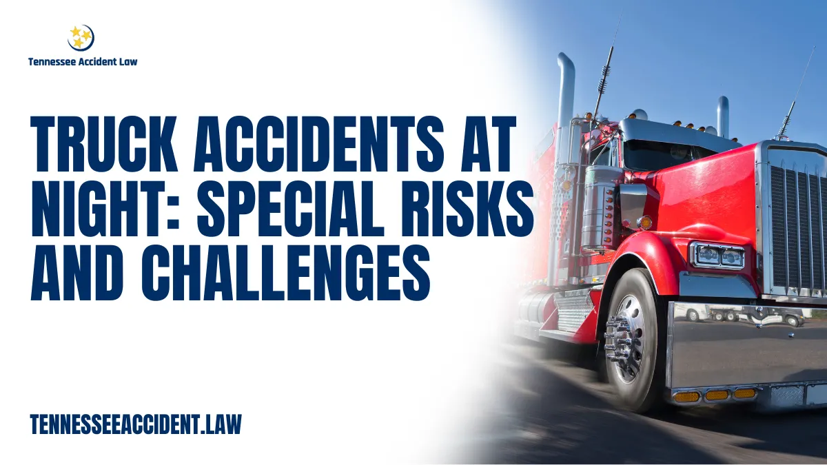 When the sun sets and darkness envelops the roads, the risks of serious collisions skyrocket—especially when large commercial trucks are involved. Night time truck accidents present unique hazards that make them particularly dangerous and complex. At Tennessee Accident Law, we understand how these accidents cause devastating injuries and profound life changes. In this comprehensive article, we explore the special risks and challenges of night time truck accidents, their common causes, the impact of weather, typical injuries, and legal hurdles victims face. We also explain why swift action is critical and how we can help you pursue justice.