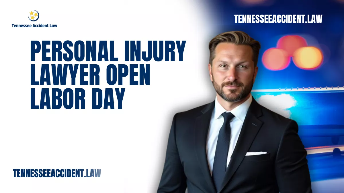 When an accident happens on a holiday, victims often worry about whether they can find immediate legal help. At Tennessee Accident Law, we know that injuries don’t take a day off—and neither do we. If you are searching for a personal injury lawyer open Labor Day, our dedicated attorneys are here to protect your rights, guide you through the legal process, and fight for the compensation you deserve.