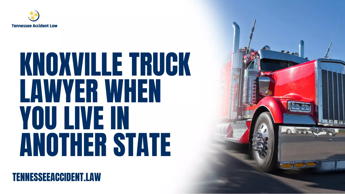 Hiring a Knoxville truck lawyer when you live outside of Tennessee may feel overwhelming. Serious truck accidents often result in life-altering injuries, mounting medical bills, and complex legal challenges. Tennessee Accident Law provides experienced legal guidance to protect your rights and pursue maximum compensation, no matter where you live.